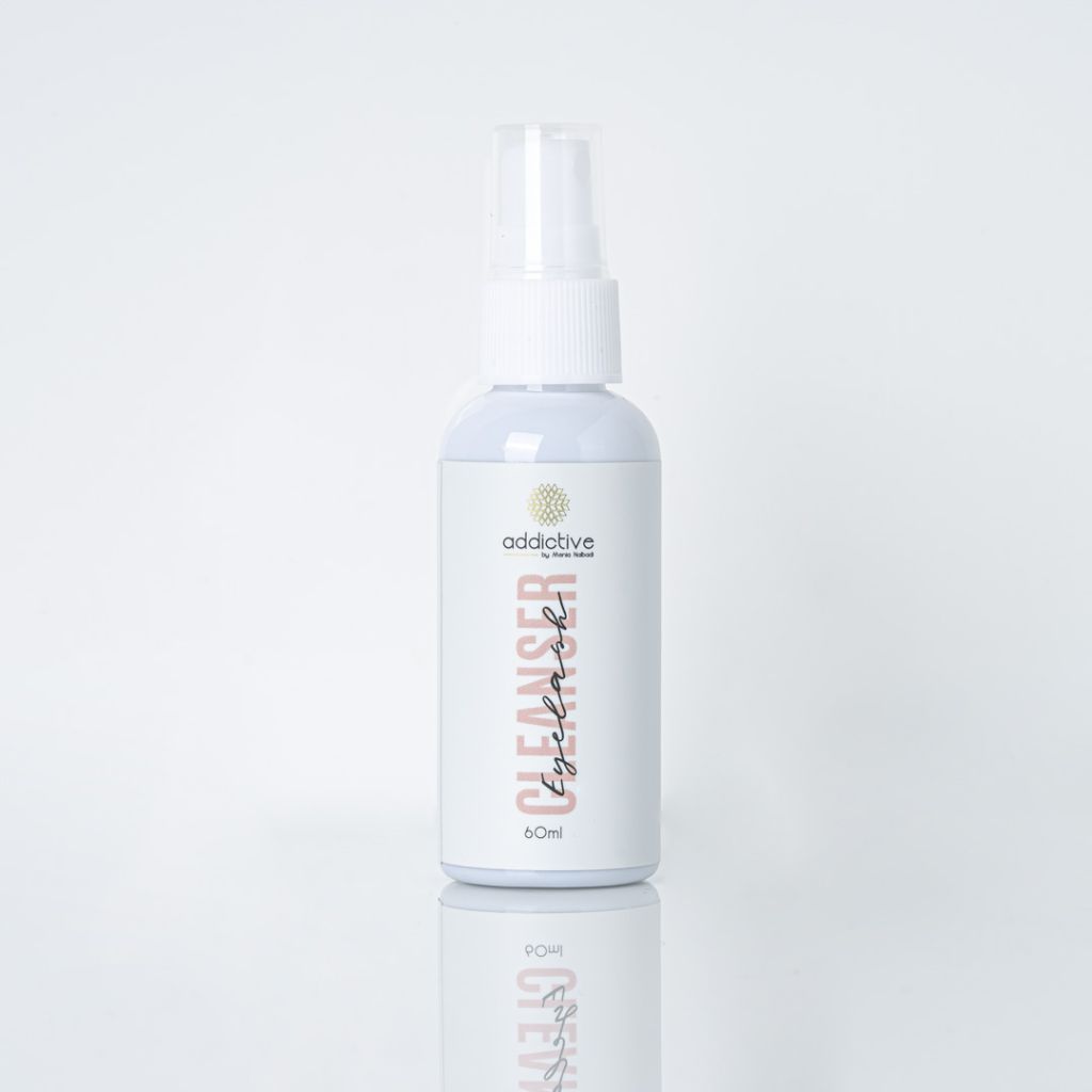 Επαγγελματικό eyelash cleanser for extensions σε λευκό μπουκάλι 60ml από την Addictive Lashes