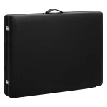 Μαύρο Επαγγελματικό Ξύλινο Κρεβάτι Μασάζ & Αισθητικής BALANCE – Πτυσσόμενο & Φορητό - Image 10