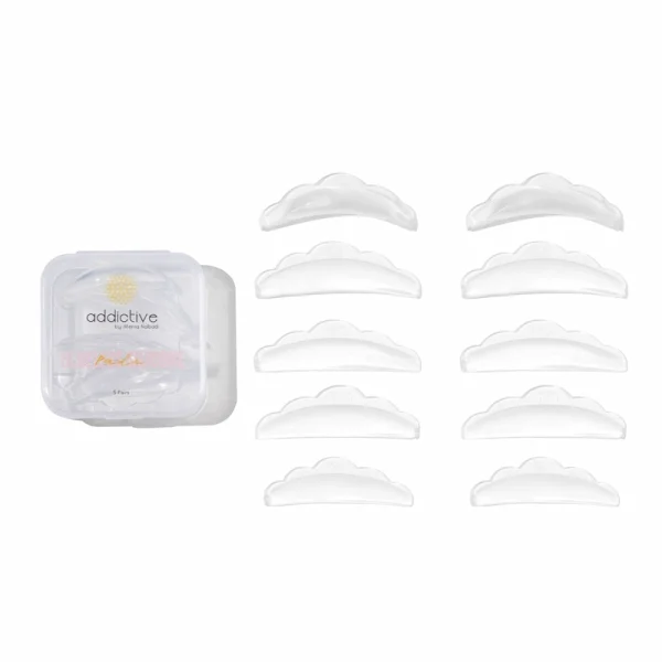 Cloud Glueless Silicon Shields Cloud Shape Glueless Silicone Shields 5 pairs για Lash Lift – Addictive Lashes