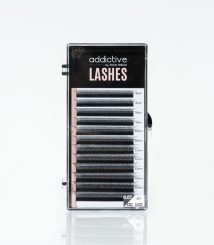 Κασετίνα με έτοιμα τουφάκια βλεφαρίδων 6D W-Shape Clover της Addictive Lashes για mega volume.