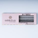 Συσκευασία DIY βλεφαρίδων Night Affair της Addictive Lashes. Πολύ πυκνά αυτοκόλλητα τουφάκια (self-adhesive clusters) για έντονο βραδινό look και τοποθέτηση under lash.