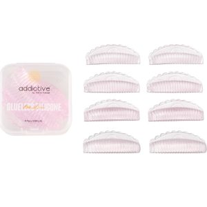 Flat glueless silicone shields για Lash Lift – 4 ζευγάρια SMLXL.