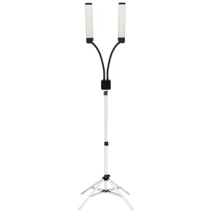 Επαγγελματική διπλή λάμπα LED Pollux II με ρυθμιζόμενο τρίποδο και εύκαμπτους βραχίονες για Lash & Makeup Artists - Addictive Lashes.