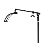 Λεπτομέρεια του LED φωτιστικού Glow που δείχνει την ανεξάρτητη ρύθμιση των δύο πάνελ σε γωνία 90 μοιρών για φωτισμό χωρίς σκιές.