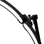 Φωτογραφία που δείχνει τον ρυθμιζόμενο βραχίονα του φωτιστικού Glow και τη στιβαρή βάση εδάφους για μέγιστη σταθερότητα.