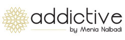 Addictive Lashes by Menia Nalbadi - Λογότυπο e-shop με είδη βλεφαρίδων και φρυδιών